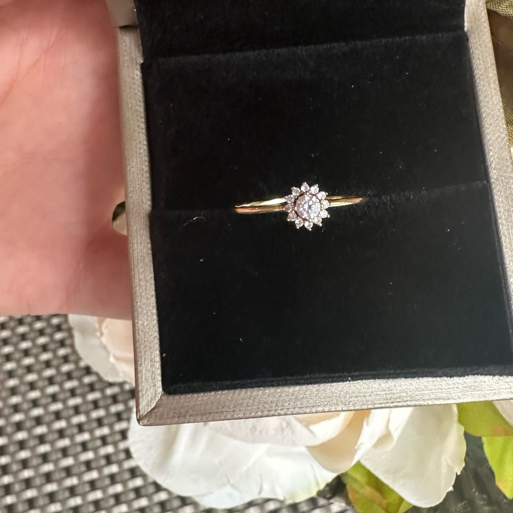 10k yellow ring